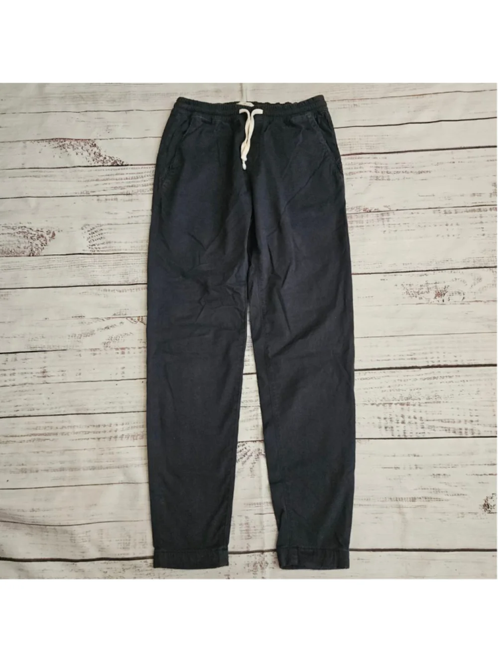 Marine Layer Saturday Slim Fit Jogger Faded Black Mens Medium